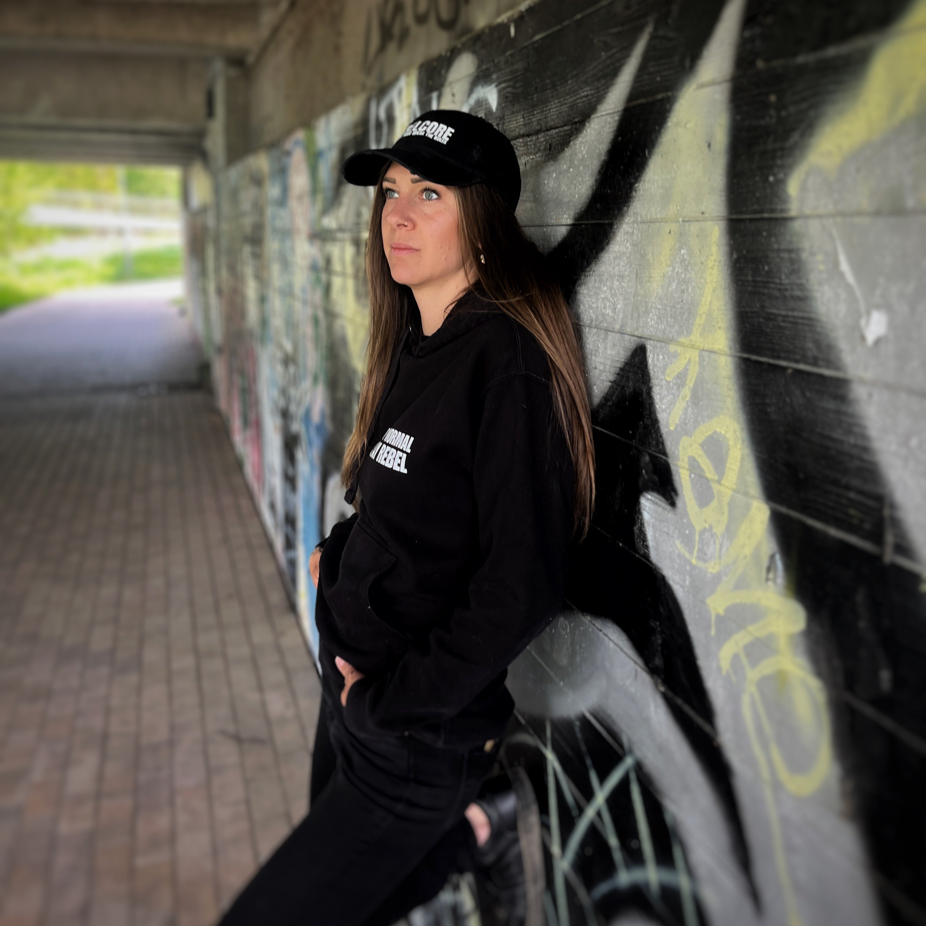 REBELCORE - „Break the Rules“ Distressed Cap